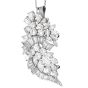 Vintage Elwood Van Clief 14.75cts Diamond Platinum Brooch Pin