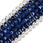 Mystery-Set Sapphire and Diamond 18k Gold Cocktail Bracelet