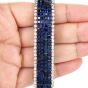 Mystery-Set Sapphire and Diamond 18k Gold Cocktail Bracelet