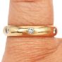 Cartier Diamond Stella 18k Yellow Gold Band Ring