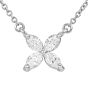 Tiffany & Co 0.46ct Diamond Platinum Medium Victoria Necklace