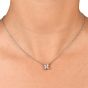 Tiffany & Co 0.46ct Diamond Platinum Medium Victoria Necklace