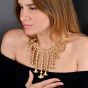 Vintage Ilias Lalaounis 18K Gold Regal Cleopatra Style Choker Necklace|Dover Jewelry|