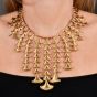 Vintage Ilias Lalaounis 18K Gold Regal Cleopatra Style Choker Necklace|Dover Jewelry|