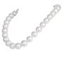 13MM South Sea Pearl Choker Necklace with Diamond Accented Gold Clasp 