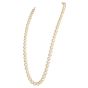 Golden Tahitian South Sea Pearl Necklace 14-12mm, 34 Inches long