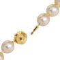 Golden Tahitian South Sea Pearl Necklace 14-12mm, 34 Inches long