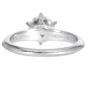 Tiffany & Co. 1.36 carat Round Diamond Platinum Estate Solitaire Ring