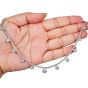 Modern 11.00carats Diamond Drop 18K White Gold Choker Tennis Necklace|Dover Jewelry|