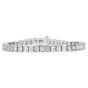 Estate Classic Round Diamond 7.00 Carats 14K White Gold Tennis Bracelet  |Dover Jewelry|