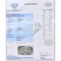 Classic GIA 3.26 carats Diamond Platinum Three Stone Engagement Ring|Dover Jewelry|