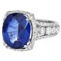 GIA 8.55 carat Sri Lanka Sapphire Diamond 18K Gold Engagement Ring|Dover Jewelry|