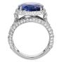GIA 8.55 carat Sri Lanka Sapphire Diamond 18K Gold Engagement Ring|Dover Jewelry|