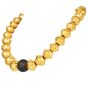 Jean Mahie 22K Yellow Gold Bead Choker Necklace