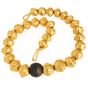 Jean Mahie 22K Yellow Gold Bead Choker Necklace