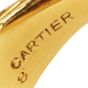 Cartier Circa 1970 Vintage 18K Gold Red Coral Cocktail Ring