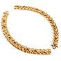 Van Cleef & Arpels Sapphire & Diamond Link Choker 18k Gold Necklace And Bracelets