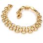Estate Wide Open-Link 18K Choker Necklace