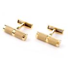 Bvlgari 18K Gold Cufflinks