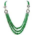 Diamond, GIA Emerald, Pearl & Onyx Multistrand Necklace in 18K White Gold