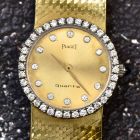 Piaget Vintage Diamond 18K Yellow Gold Quartz Ladies Watch