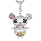 Louis Vuitton 18K Takashi Murakami Diamond Panda Pendant Necklace|Dover Jewelry|