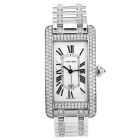 Cartier Tank American Diamond 18k Gold Unisex Watch Ref 2940 |Dover Jewelry