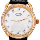 Hermes Arceau Diamond Yellow Gold  38mm Watch Ref AR5.786|Dover Jewelry|
