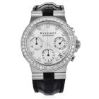 Bvlgari Diagono 35mm Chronograph 18K Diamond Watch Ref CHW 35 G