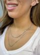 Cartier 11.00cts Diamond Platinum Diamond By The Yard Long Chain Necklace