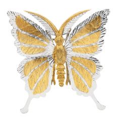 Vintage Mario Buccellati 18K Gold Rare Butterfly Pin Brooch
