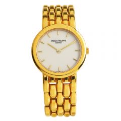 Patek Phillipe Vintage 18K Yellow Gold Calatrava Ladies Watch