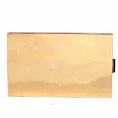 Vintage VCA Van Cleef & Arpels Onyx & Gold Cigar Box 211.6 Grams
