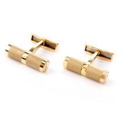 Bvlgari 18K Gold Cufflinks