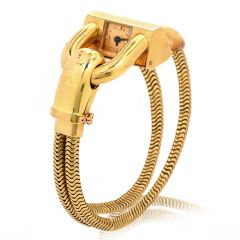 Vintage Van Cleef & Arpels 18K Yellow Gold Cadenas Watch
