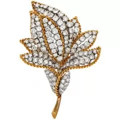 Diamond Pins & Brooches 001-180-00708 14KY Charleston