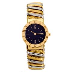 Bvlgari Tubogas 18K Two Tone Gold Ladies Watch