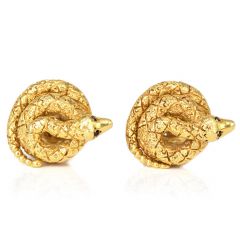 Cartier Vintage Snake 18k yellow gold Cufflinks