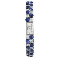 Tiffany & Co. Audemars Piguet Platinum Sapphire Diamond Watch
