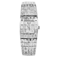 Piaget Ref. 15212 Petite Galaxy Baguette Diamond 18K Watch|Dover Jewelry|