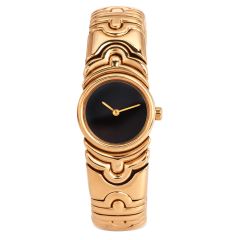 Bvlgari Parentesi 18K Yellow Gold Bangle Watch, Ref. BJ 10