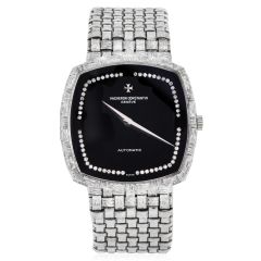 Vacheron Constantin Ref. 7391 0 Vintage Diamond 18K Gold Watch |Dover Jewelry|