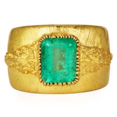 m-buccellati-gia-colombian-emerald-18k-gold-vintage-statement-ring