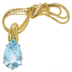 diamond-aquamarine-18k-yellow-gold-rope-bow-knot-drop-brooch-pin