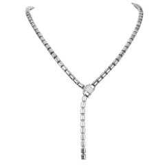 Piaget Possession Lariat Diamond Necklace 18K White Gold
