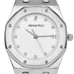 Audemars Piguet Royal Oak Diamond Steel Watch 35mm