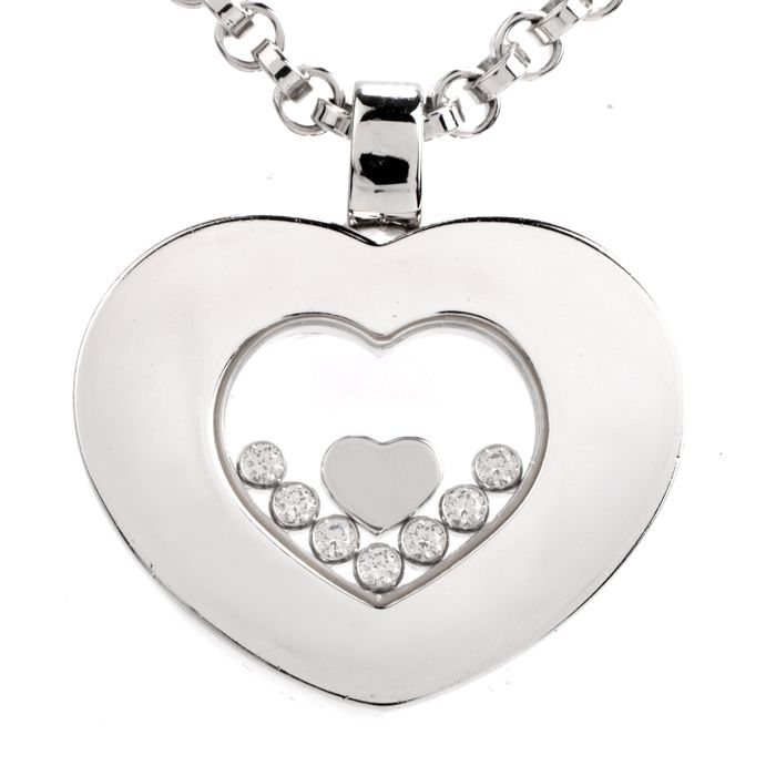 Chopard Happy Diamonds Heart Pendant Necklace