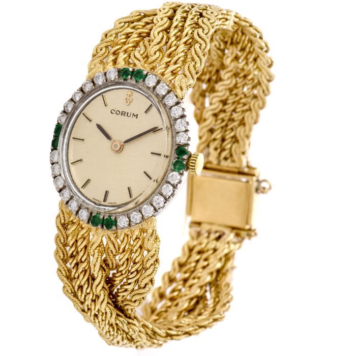 vintage gold ladies watch