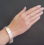 Buccellati Geminato Yellow Gold Silver Bracelet. 806704