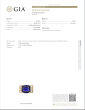 GIA Cushion Tanzanite 15.01cts Diamond 18K Gold Cocktail Ring |Dover Jewelry|